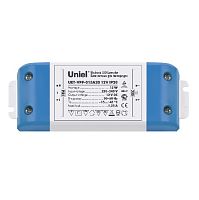 Блок питания для светодиодной ленты Uniel 12В UET-VPF-015A20 1,25А 15Вт IP20 Пластик картинка 